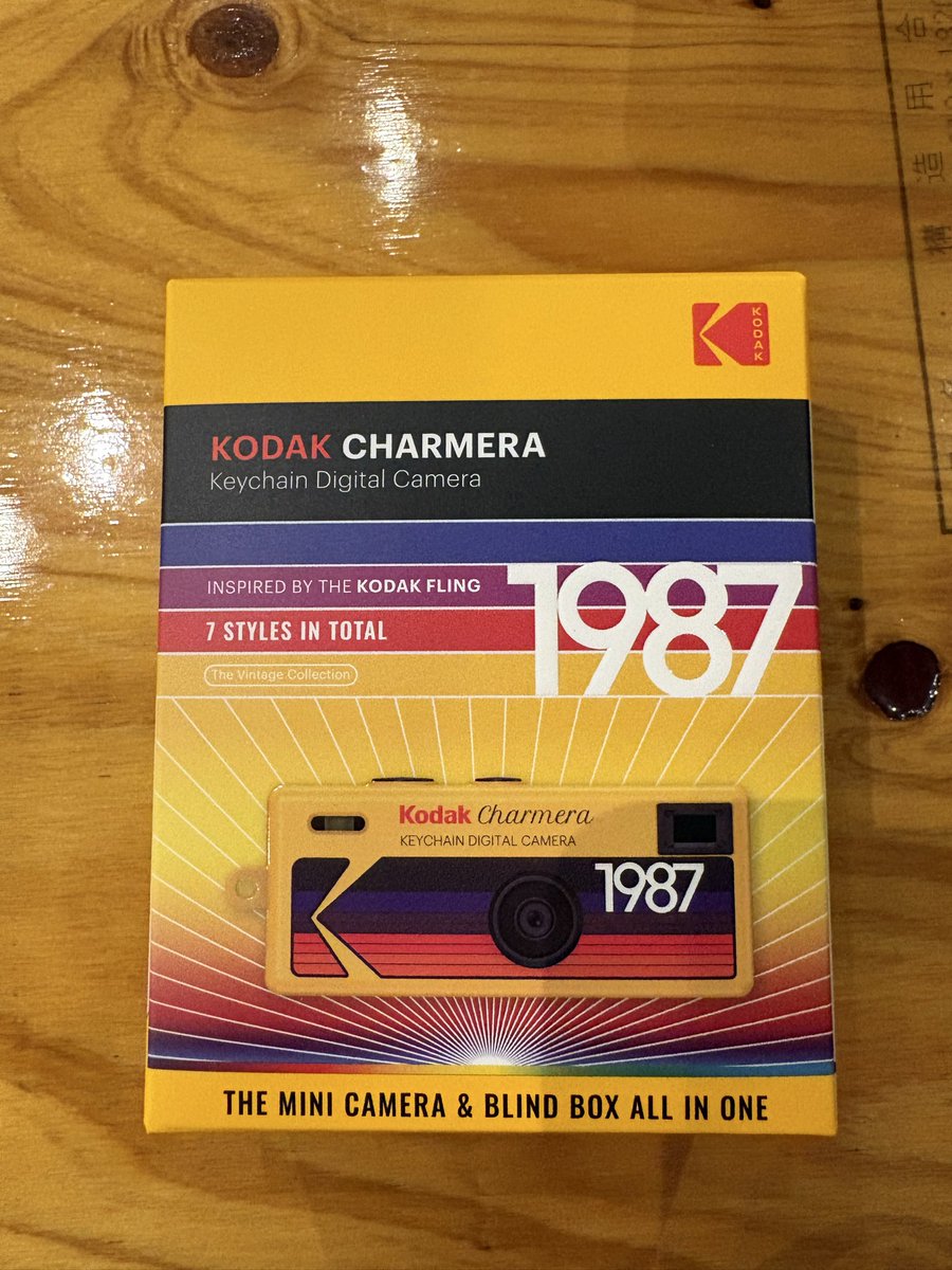 kuro_821jiji811's tweet image. いいものゲットできた🥳🎶
源さんと同じものではないが、これはこれで良き😆✨沢山写真とるぞぉー💪
#Kodak