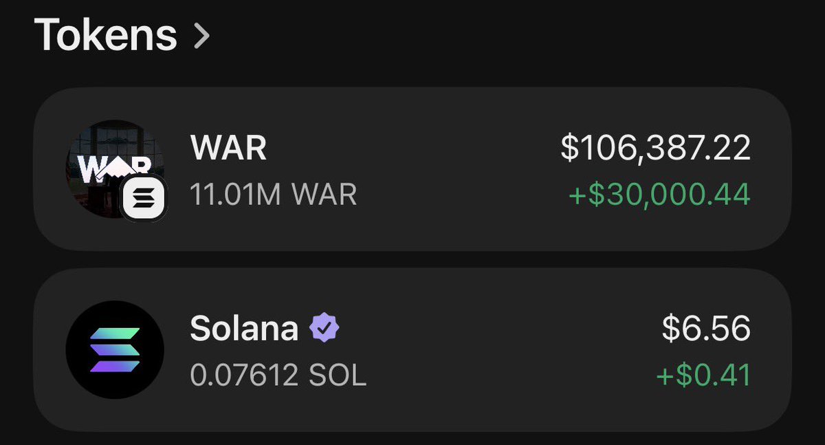 RAnchoETH1x's tweet photo. $WAR is starting to catch serious attention.

Volume picking up.
Structure tightening.
Energy returning to the chart.
Explore it here:
🌐 https://t.co/gow02SmS5V
Timing might be better than it looks. 📈
$WAR $SOL #Solana 🔥 https://t.co/q0BUUCKon6