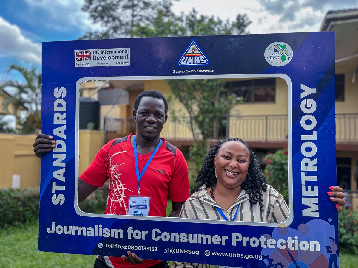 UgandaMediaCent's tweet photo. Through training initiatives like this, journalists are equipped with knowledge on standards and quality systems to enhance public awareness and accountability in the marketplace.
#JournalismForConsumerProtection | #GrowingQualityEnterprises https://t.co/tSXG7RhHZO