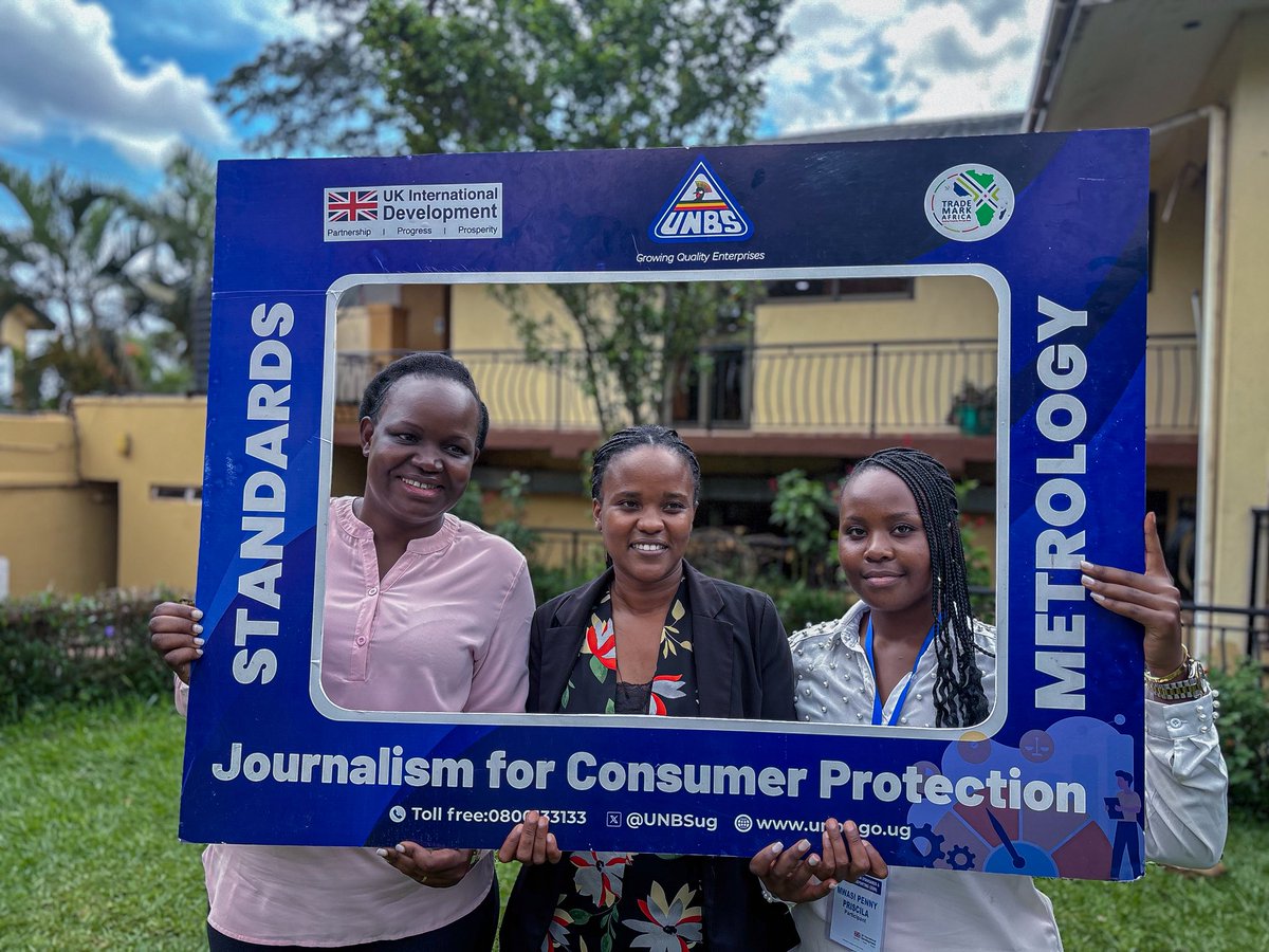 UgandaMediaCent's tweet photo. Through training initiatives like this, journalists are equipped with knowledge on standards and quality systems to enhance public awareness and accountability in the marketplace.
#JournalismForConsumerProtection | #GrowingQualityEnterprises https://t.co/tSXG7RhHZO