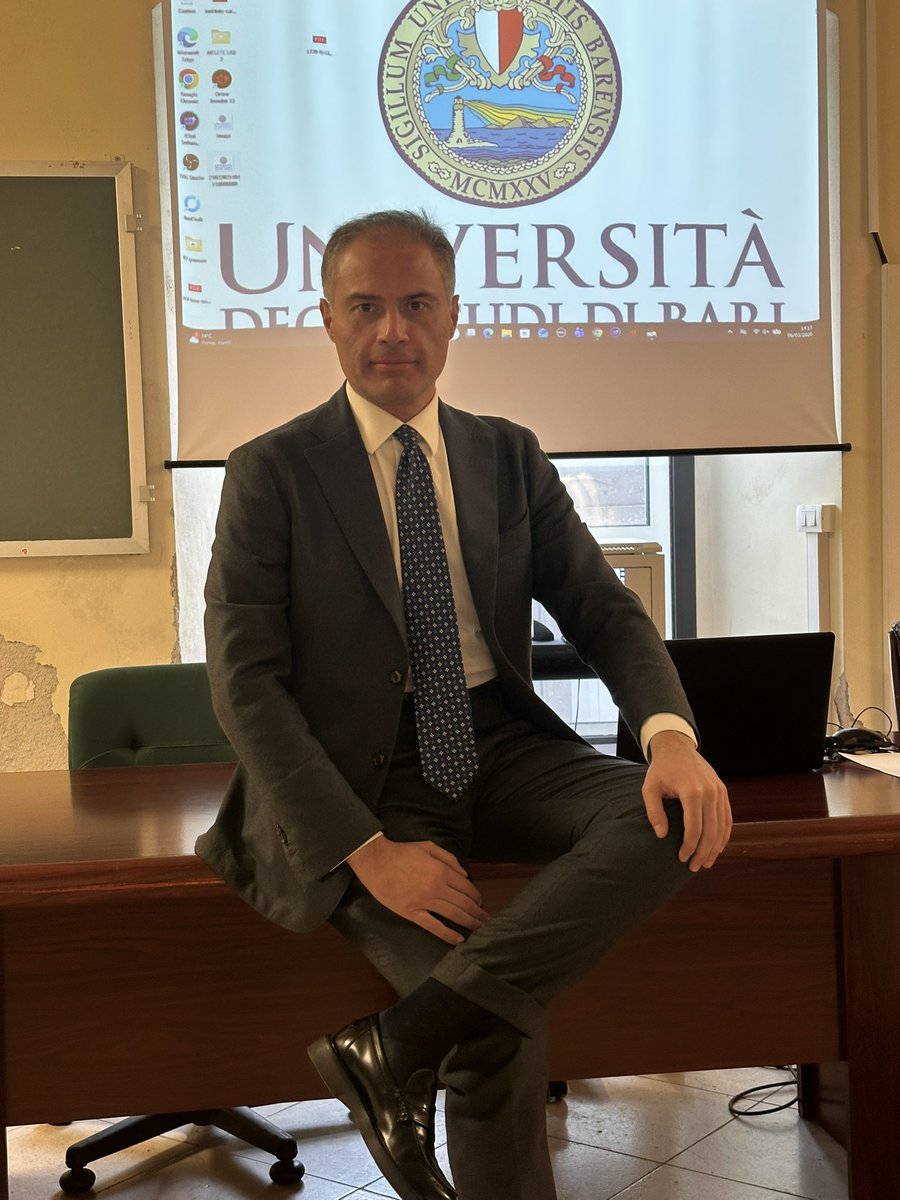 📚 Oggi ho tenuto la prima lezione del corso di Diritto Tributario a Scienze Giuridiche del Dipartimento Jonico dell’Università di Bari Aldo Moro. Tornare in aula e confrontarsi con gli studenti è sempre uno dei momenti più belli dell’insegnamento.