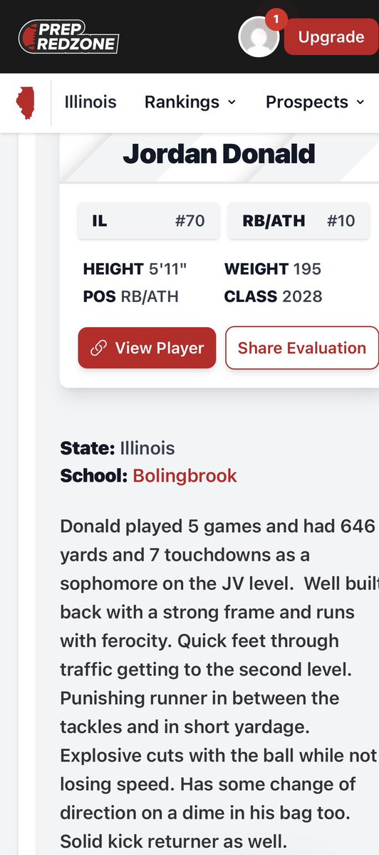 Jordan Donald 28” RB tweet media