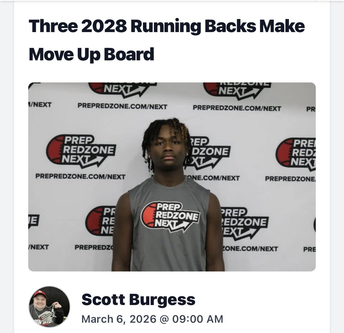 Jordan Donald 28” RB tweet media