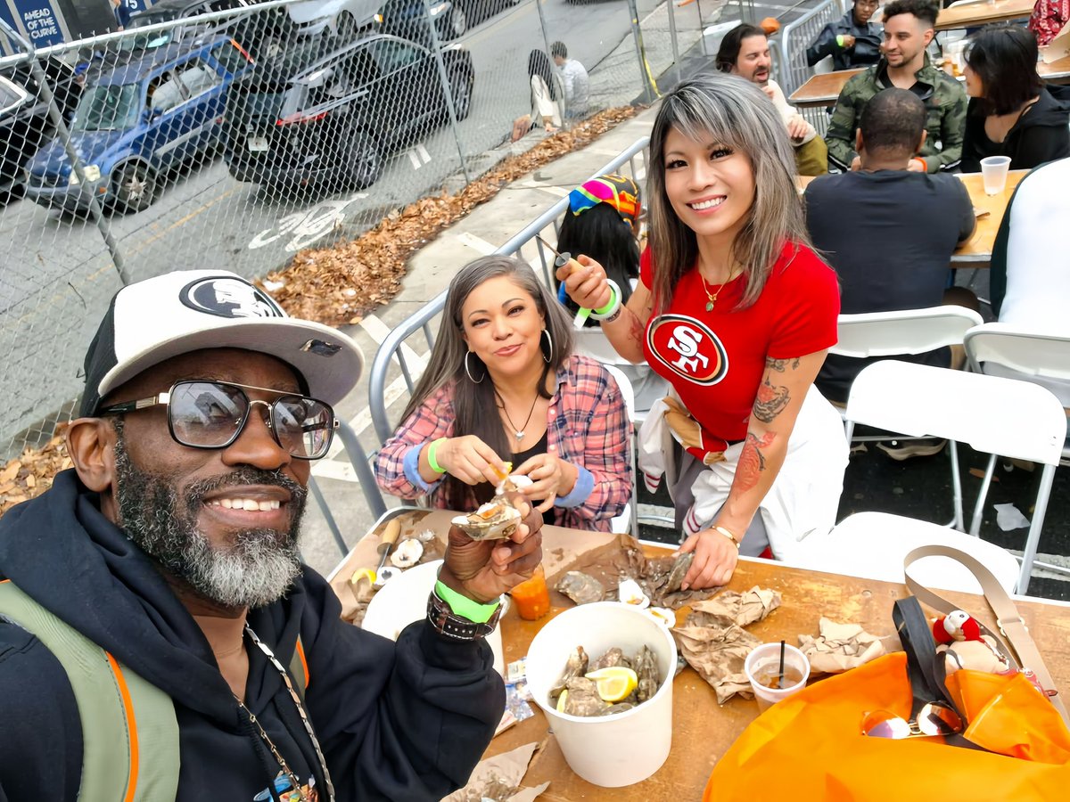 djexgirl's tweet photo. #latepost #oysterfest 2026 with my homies https://t.co/z51IOFpYwZ