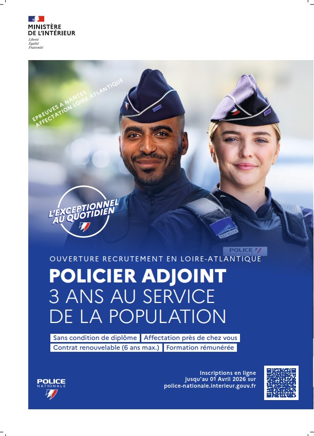 Image de Préfet des Pays de la Loire et de Loire-Atlantique - #Recrutement | Tu veux t’engager pour la sécurité au quotidien ? 

Il ne te reste que quelques jours