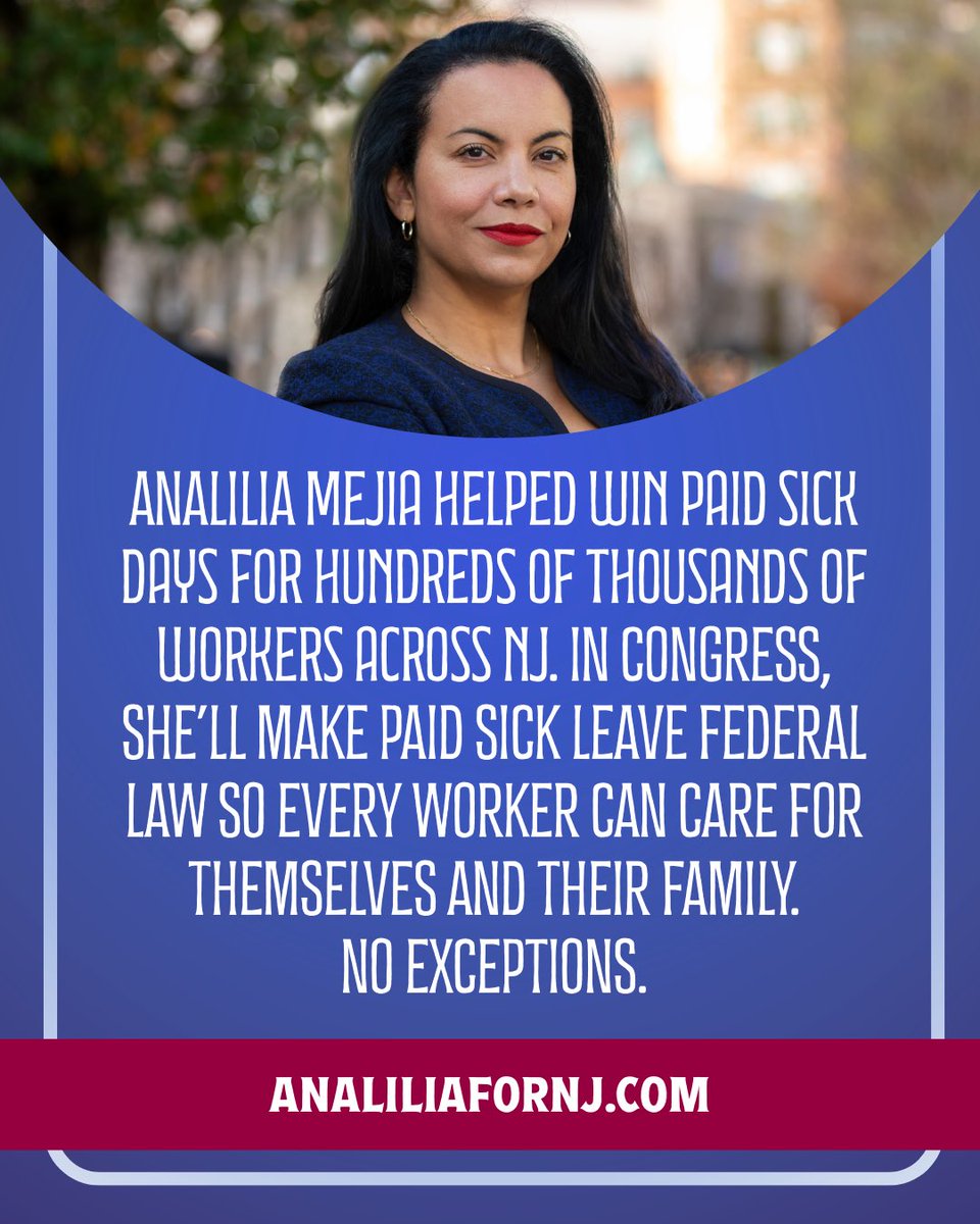 Analilia Mejia for NJ tweet media