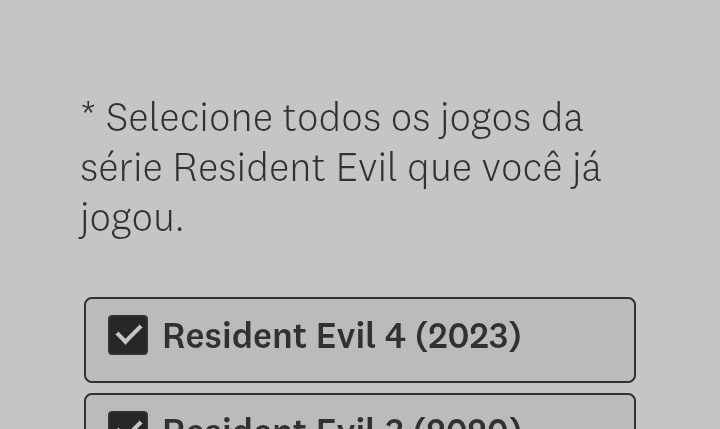 CalibreKaz's tweet photo. Capcom nessa pesquisa poderia ter colocado a opção "eu joguei TODOS, zerei TODOS, tá? Tanto os normais, quanto os spin offs" https://t.co/UAgJMFKuX7