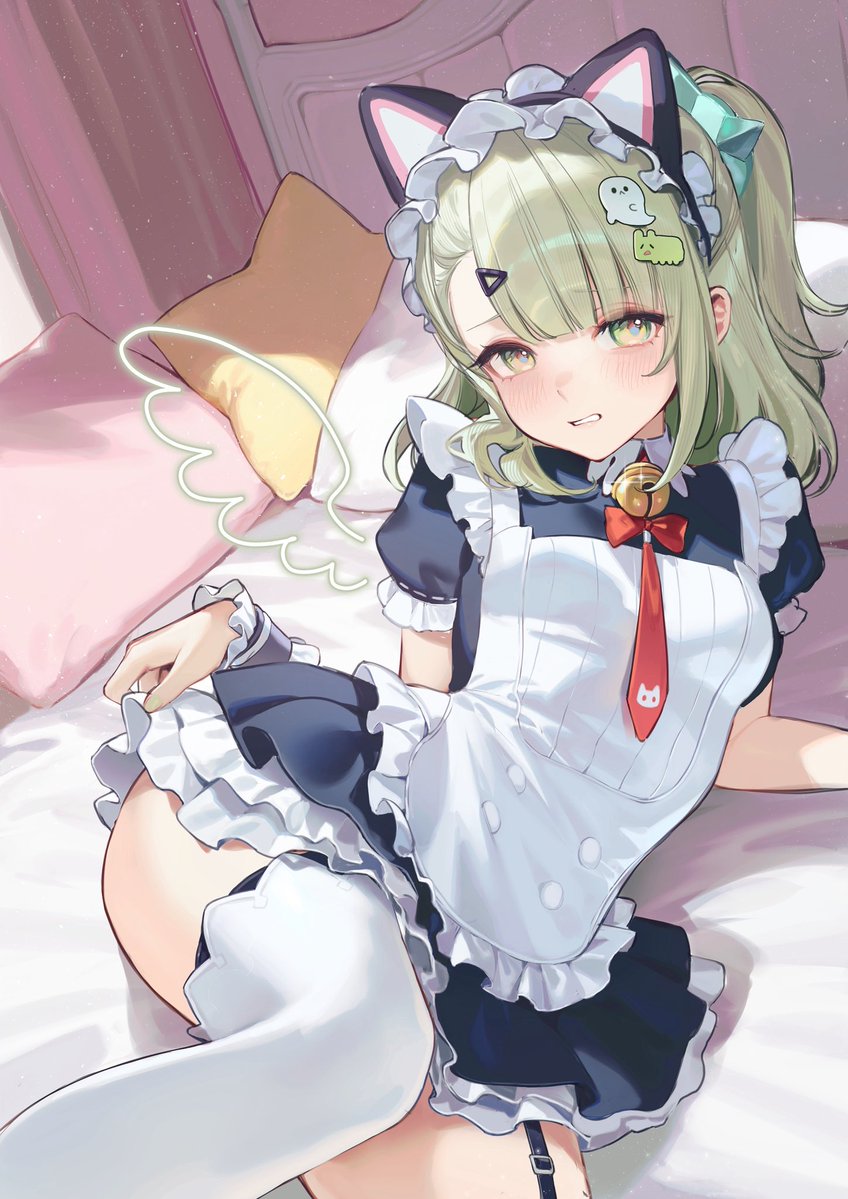 ティータイム🫖 千夏
「こ、こんな格好やけど……あんまり見んといてや……っ」
Afternoon Tea Break💚Sunna 