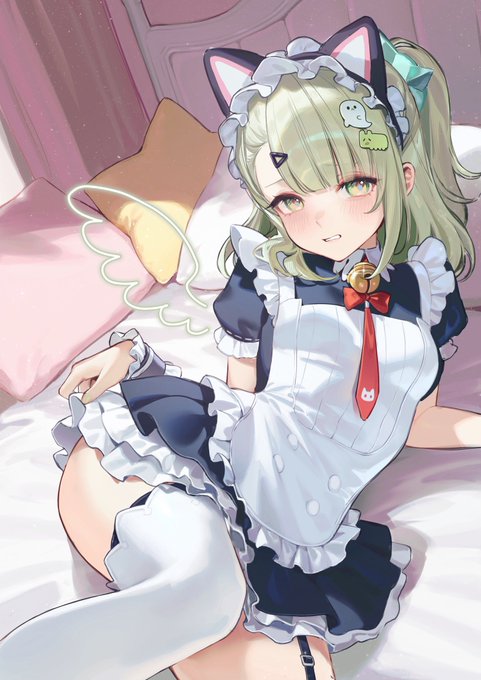 ティータイム🫖 千夏
「こ、こんな格好やけど……あんまり見んといてや……っ」
Afternoon Tea Break💚Sunna 