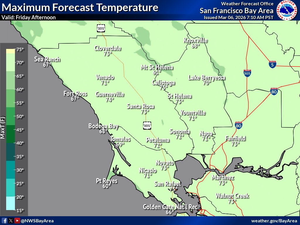 NWS Bay Area 🌉 tweet media