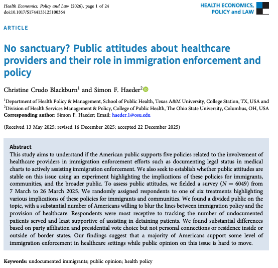 Simon F. Haeder tweet media