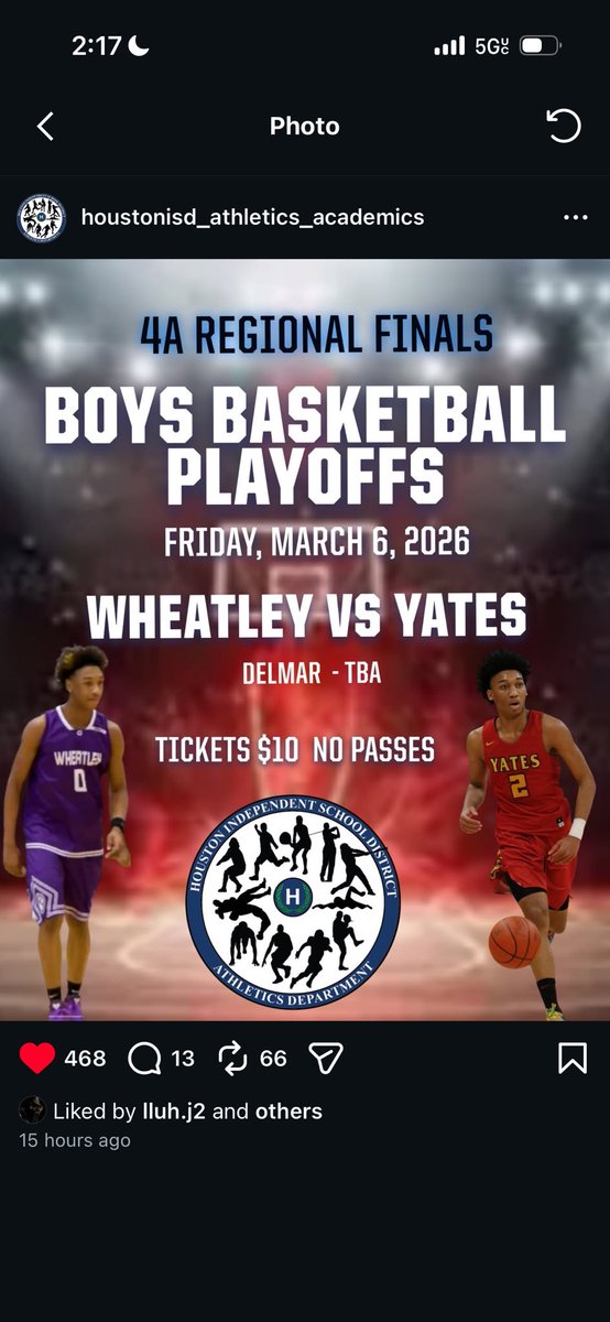 AdWill11's tweet photo. Wheatley and Yates bout to have Delmar rocking tonight‼️ https://t.co/Hvie5it9th