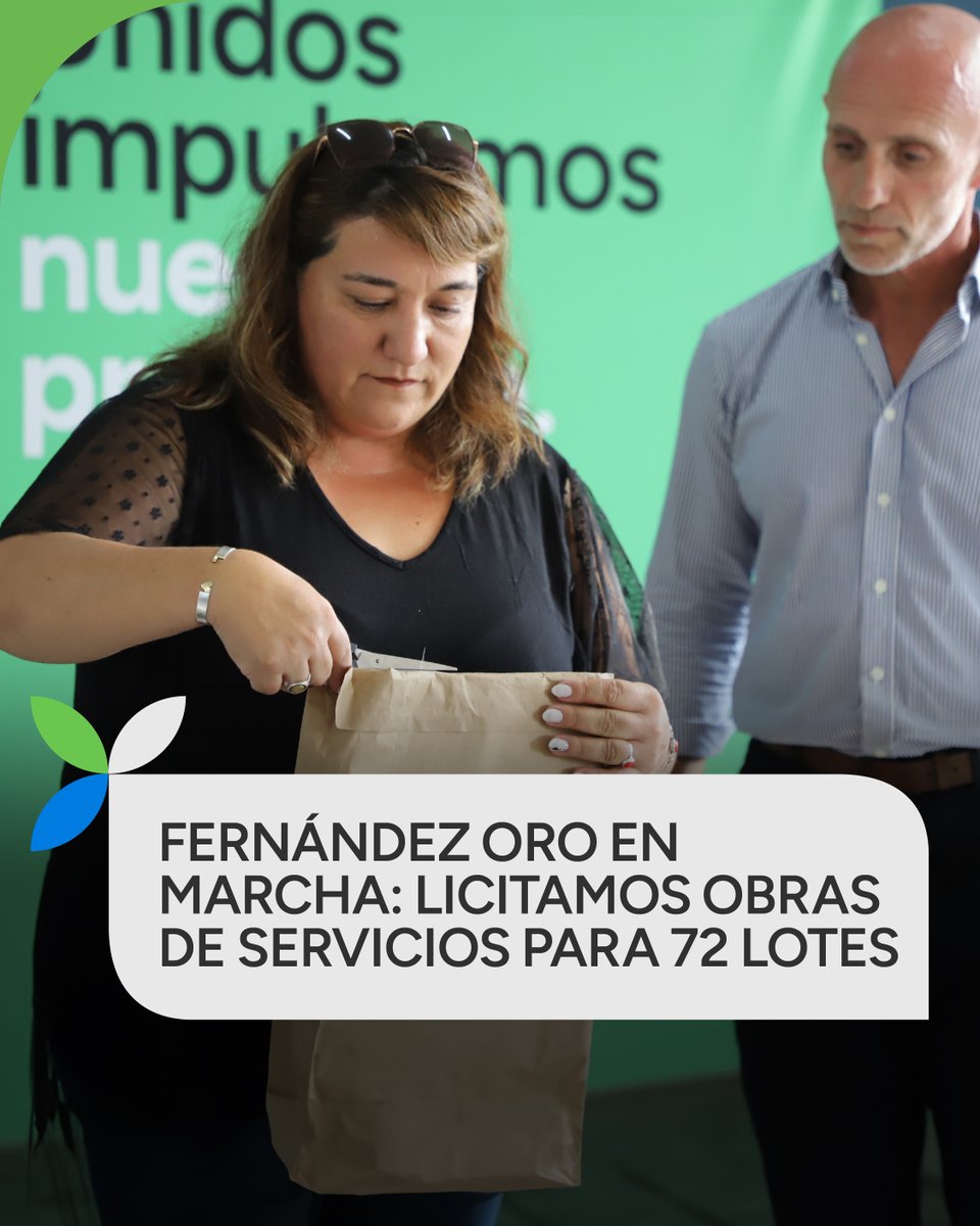 rionegrogob's tweet photo. 🏡 Licitamos las obras de infraestructura de agua potable y red eléctrica para 72 lotes en Fernández Oro, una iniciativa que permitirá que más familias accedan a tierra con servicios. Además, entregamos un aporte de $50 millones al municipio para avanzar con obras de cordón cuneta y mejorar el ordenamiento urbano.

Con planificación, inversión pública y trabajo conjunto con el municipio seguimos acompañando el crecimiento de la ciudad. Río Negro está en marcha.

ℹ️ Más info: https://t.co/pF6ESIeA5y
