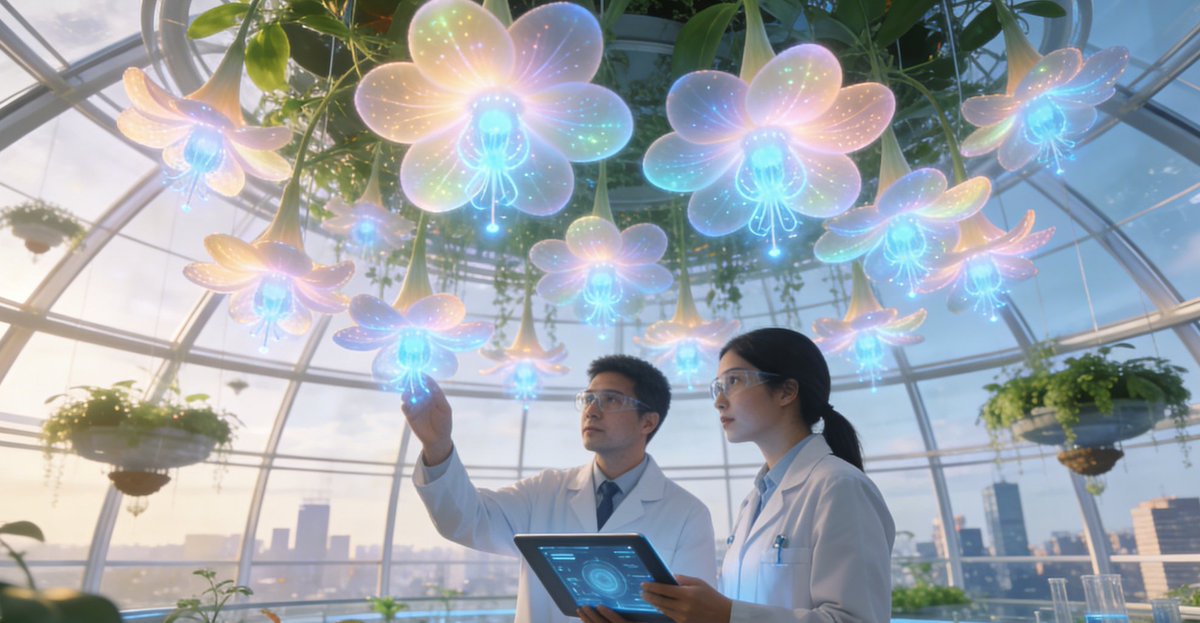 Zora87588198's tweet photo. 成为植物研究员，在天空里的植物园培育全新的花朵，让城市被更多未曾见过的色彩点亮。 https://t.co/IkED4tkPba