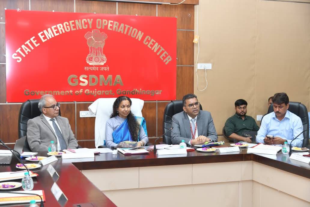 JayantiRavi's tweet image. Encouraged by today’s NDMA disaster review meeting and the collective resolve to advance Hon PM’s 10-Point Agenda for DRR. Acknowledging the dedicated efforts of all teams working towards a safer, more resilient India. @PMOIndia @CMOGuj @AmitShah @HMOIndia @ndmaindia #DRR