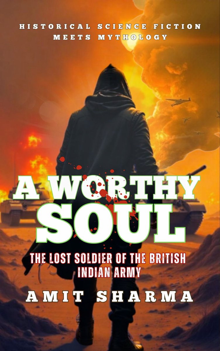 Imamit_24's tweet photo. My book trailer is live!

A Worthy Soul — The Lost Soldier of the British Indian Army. A historical science fiction story blending mythology and WWII.

Watch now 👇
https://t.co/uMzqxLti2d

#BookTrailer
#HistoricalFiction
#BookTwitter
#IndieAuthor
#WWIIHistory
#WritingCommunity https://t.co/E7vWauMZ7c