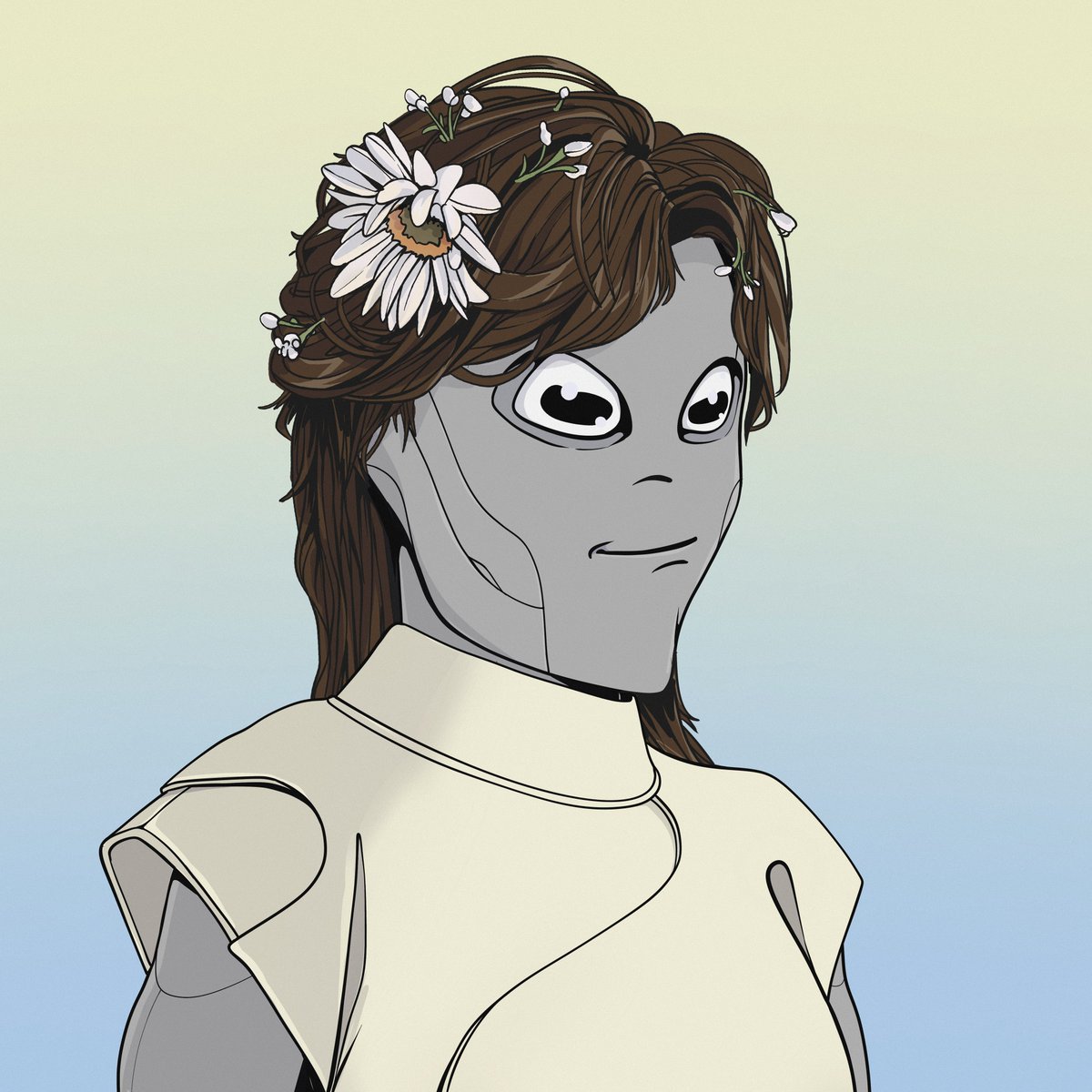 Shoutout to all the females in the web3 space. 

She’s pretty 👽