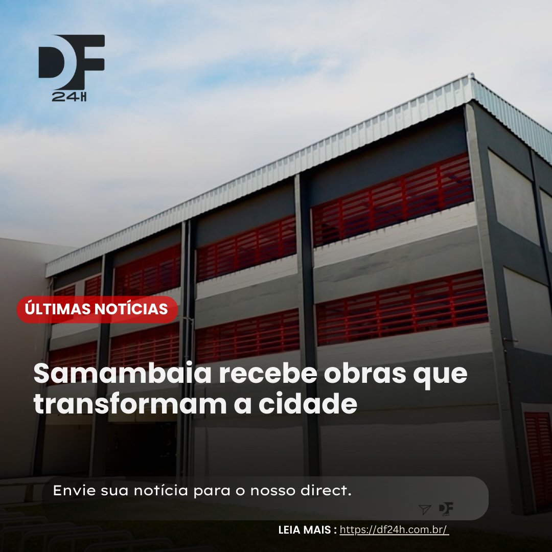 DF_24H's tweet image. Obras e investimentos começam a mudar a rotina de Samambaia. Infraestrutura, lazer, saúde e mobilidade entram no pacote de melhorias na cidade.

Você já percebeu essas mudanças na região?

#samambaia #distritofederal #brasília