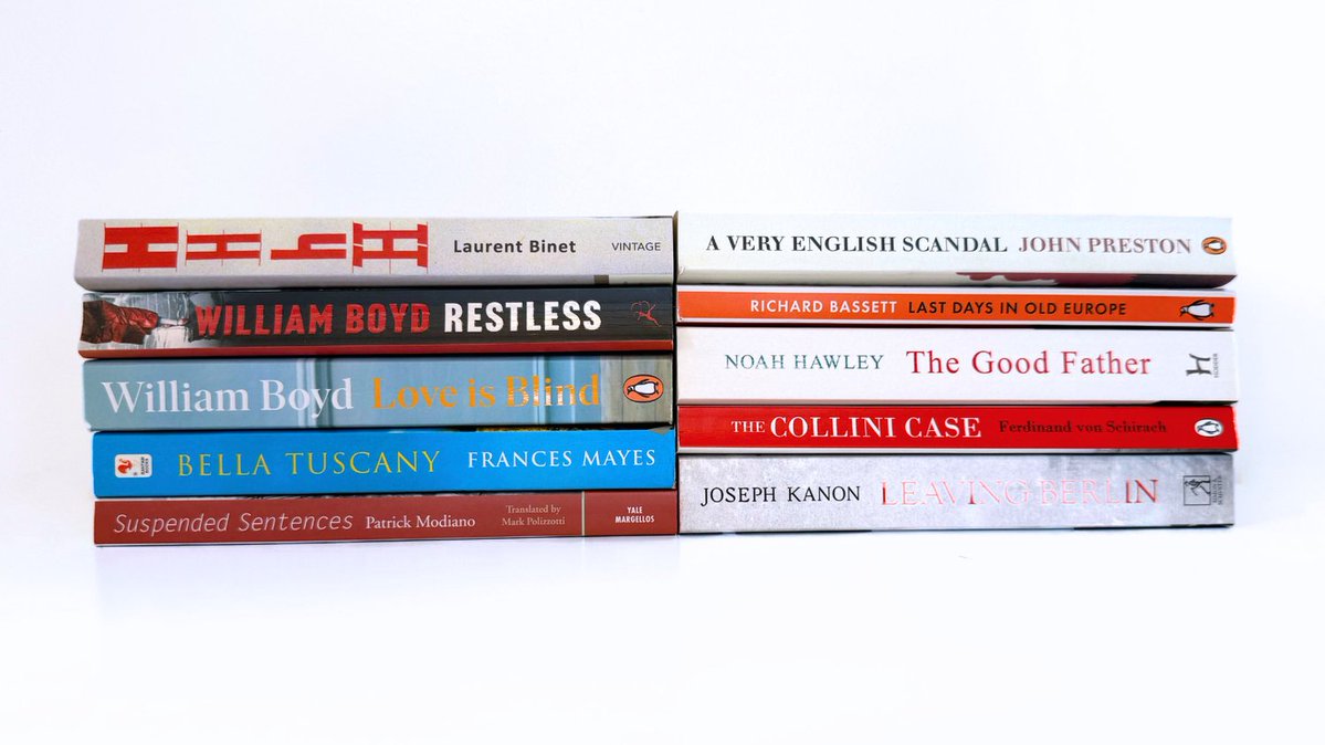 strangebooksUK's tweet image. New arrivals today. Two William Boyds, Cold War espionage, political scandal and a Patrick Modiano to round things off nicely. All personally photographed at strangebooks.co.uk #strangebooks #secondhandbooks #booktwt