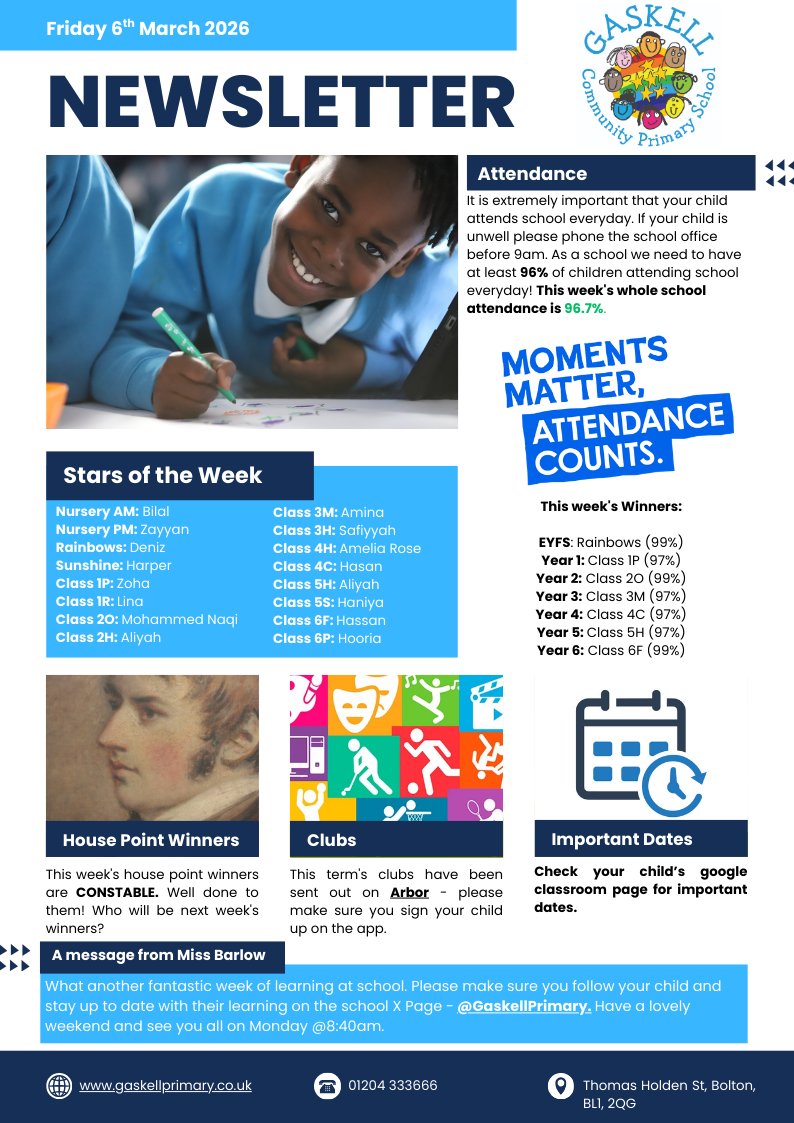 Gaskell Primary School tweet media