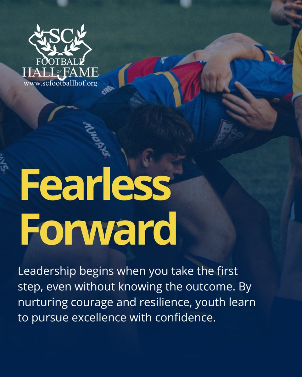 scbridgebuilder's tweet photo. True leaders move forward even when the path is uncertain. Together, we’re raising a generation that embraces challenge with courage.
#SCFHOF #CourageToLead #NextGenLeaders #LeadWithCharacter #ExcellenceInAction https://t.co/fe51eHaU5w