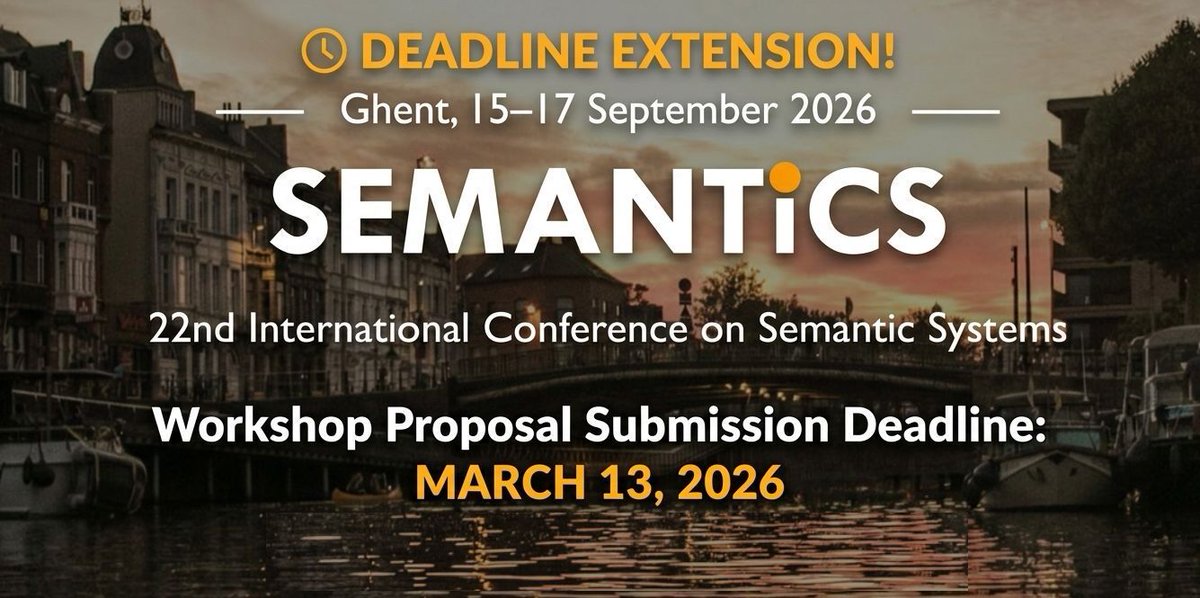 SEMANTiCS Conference tweet media