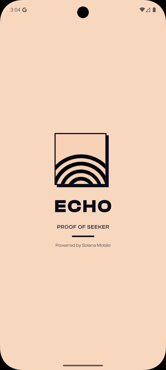 Echo: Proof of Seeker tweet media