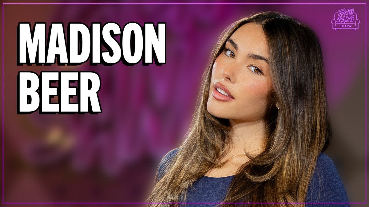 ZachSangShow's tweet photo. Full interview with Madison Beer is up!

https://t.co/A7yCv8aWWP https://t.co/muBWhGy1f9