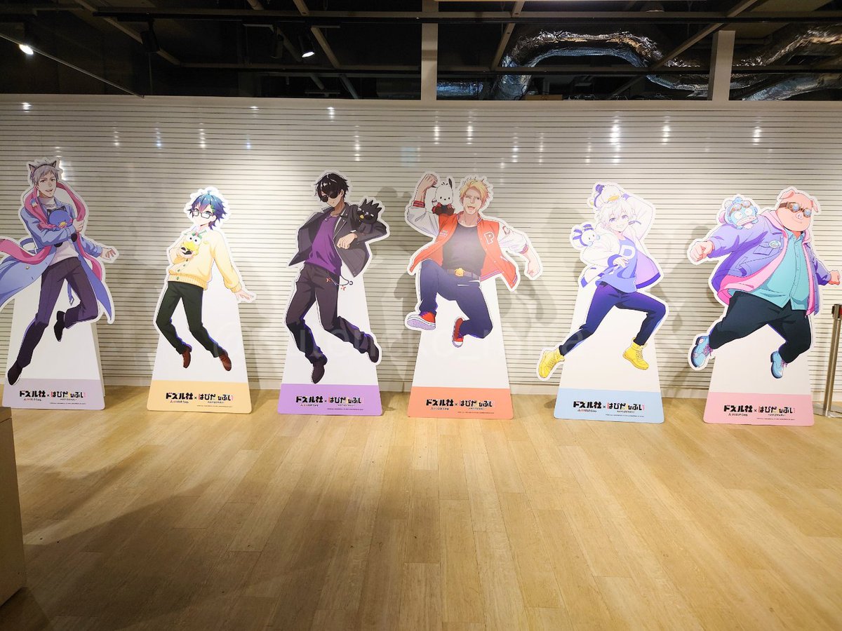 suteneko_miya's tweet image. なかなか行けなかった #シブツタ と、#HMV フェアのはぴだんぶいへ！
ステッカーと、プレゼント抽選券をゲット！
抽選楽しみだ～✨

#ドズル社