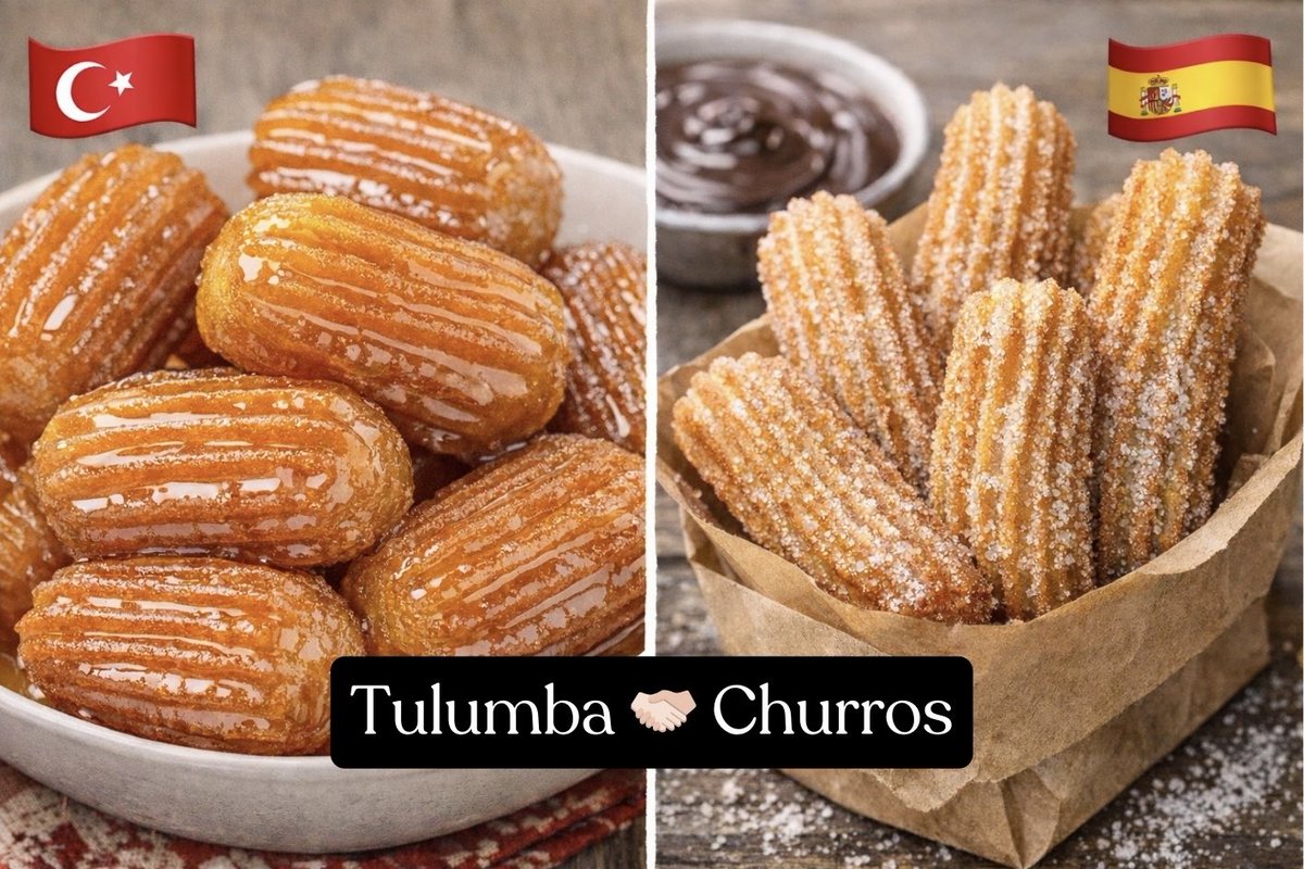 Aslında mutfaklarımız da çok yakın…

En realidad, nuestras cocinas también están muy cerca…
🇹🇷🤝🏻🇪🇸 

#EspanaTurquia #Turquía #İspanya