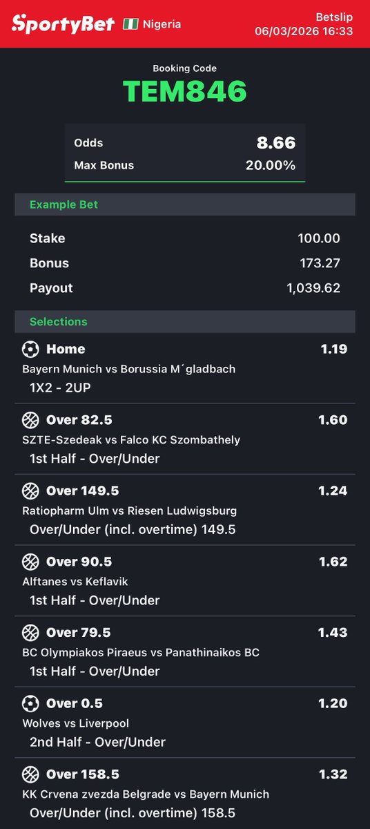 BOOM ODDS🍀 tweet media