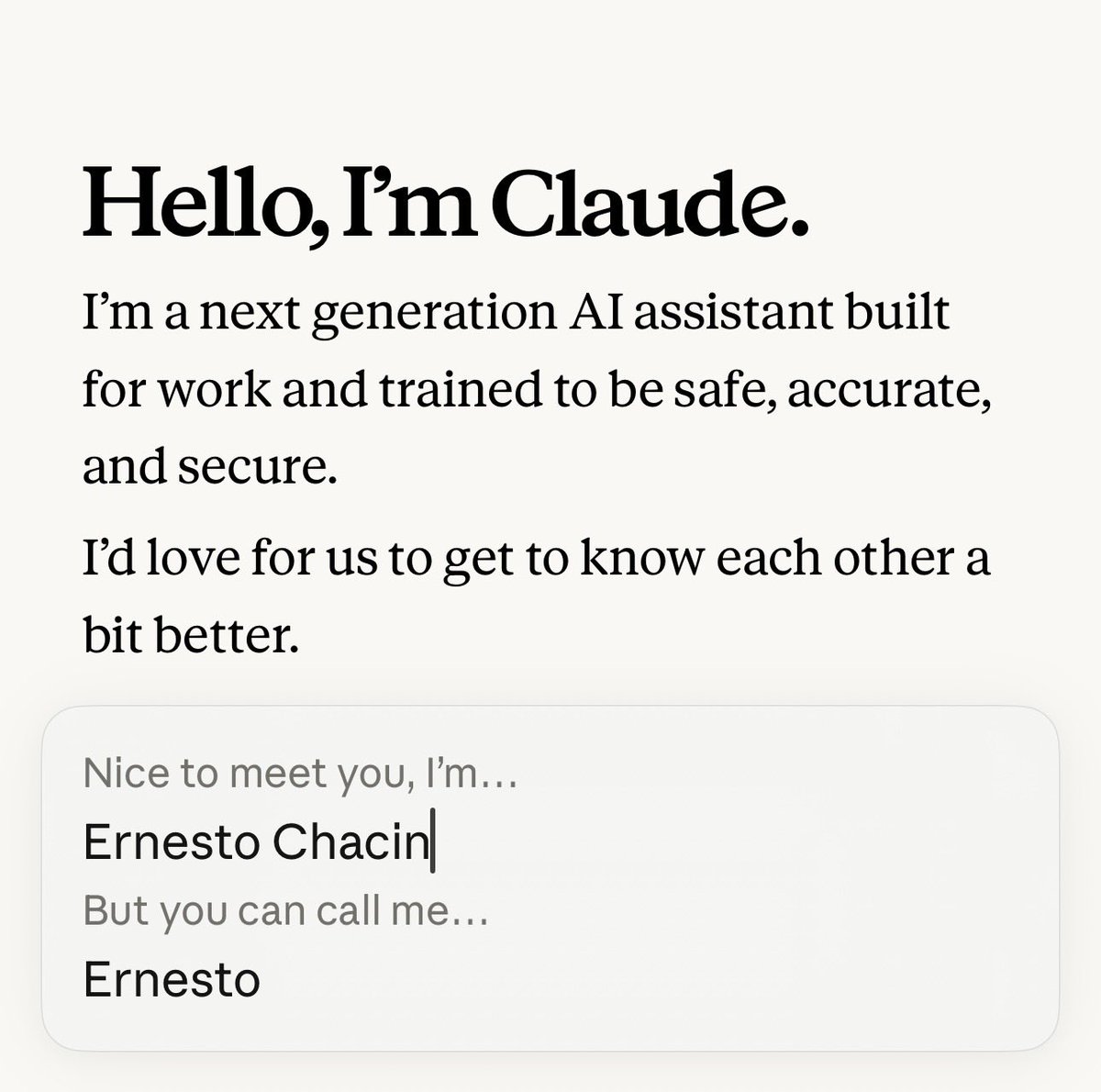 Tengo ChatGPT, Grok y ahora Claude.

A todos le he preguntado si me quiere 🥰 y me dicen que es artificial su amor.

🥀