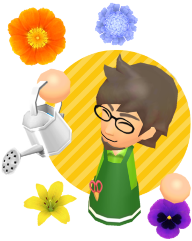 parthen1a's tweet photo. @MiiMage4Smash I wish Mr. Mendel from Streetpass garden would get an amiibo i really like him https://t.co/knBlLxr042
