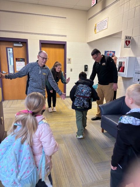 Thank you to our School Board members for sharing their time with our students this morning for High 5 Friday! 🙌

We appreciate everything the School Board does to make CPU a great place for students, staff, and families.