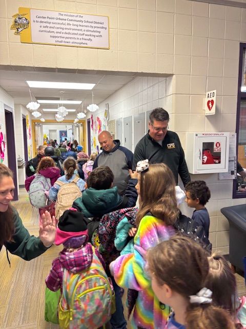 CPUSchools's tweet photo. Thank you to our School Board members for sharing their time with our students this morning for High 5 Friday! 🙌

We appreciate everything the School Board does to make CPU a great place for students, staff, and families. https://t.co/Z3hq5Vdo52