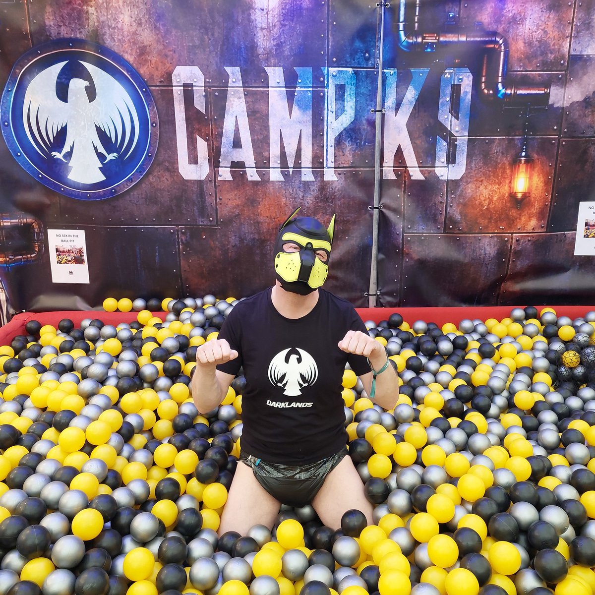 dboycph's tweet photo. Woof 🐾 #Darklands2026 #BeyondDarklands #DiaperPuppy https://t.co/tSLliMRoS1