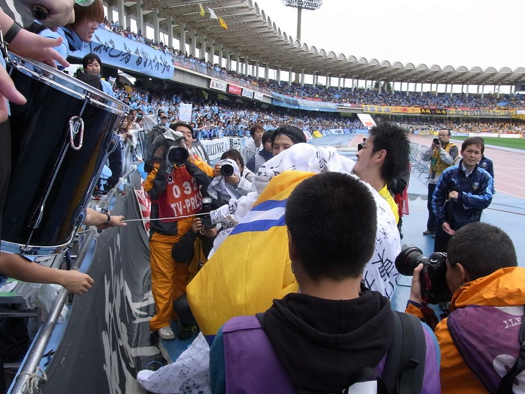 gogostadium's tweet photo. @maObechang 懐かしい。
まさにスタジアムが1つになった瞬間でしたね。
あのときの気持ちは、本当に特別でした。
#frontale #vegalta https://t.co/nXkf77VUPp
