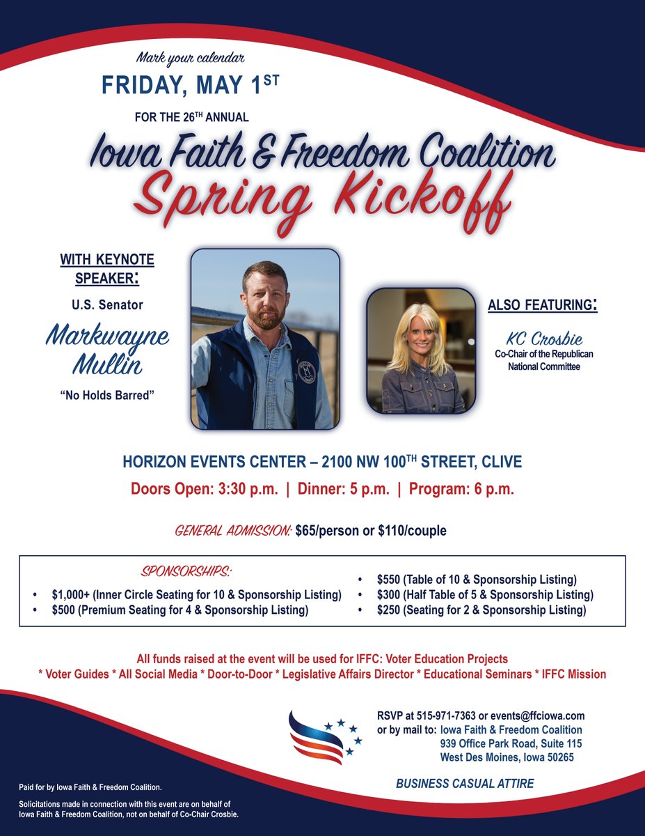 Iowa Faith & Freedom tweet media