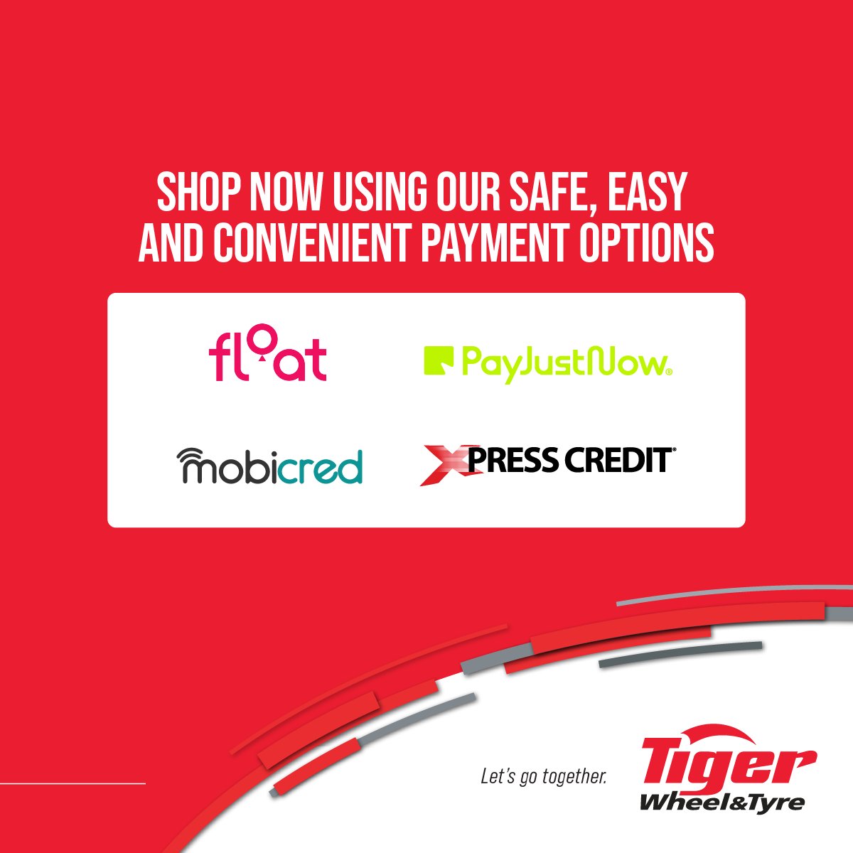 TigerWheelnTyre's tweet image. Big brands. Big stock. Big savings.
Small window. Don’t miss the Epic Wheel &amp;amp; Tyre Sale - once it’s gone, it’s gone.

twt.co.za/contact-us/pro…

#TigerWheelnTyre #LetsGoTogether #Sale #SpecialOffer #EpicWheelnTyreSale