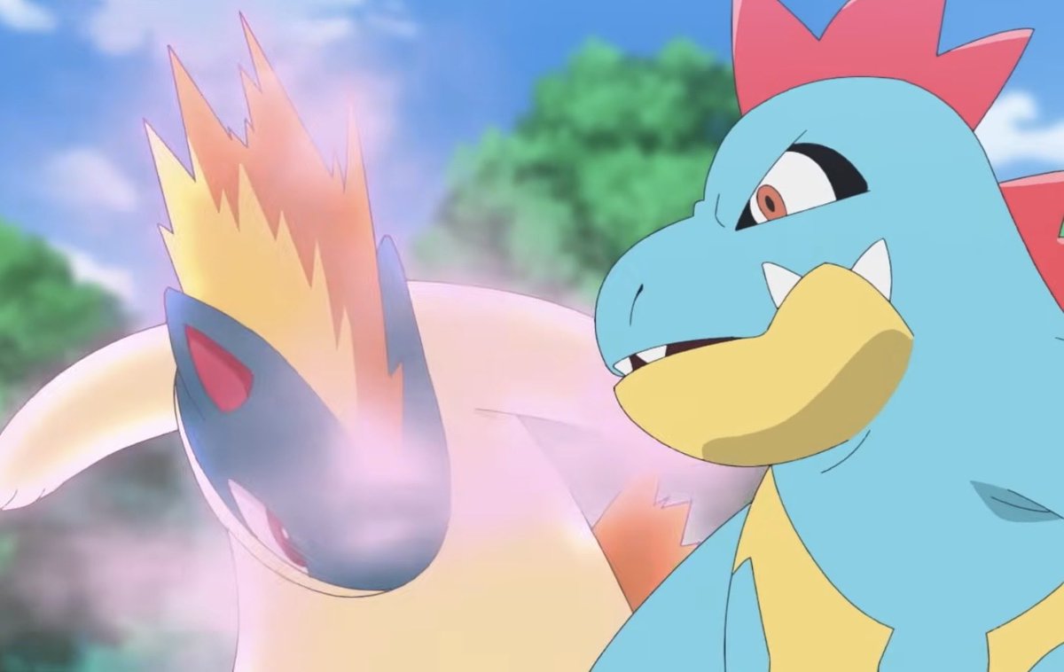 寝る前にアニポケ見たらマグマラシとバクフーン出たけどマグマラシに 