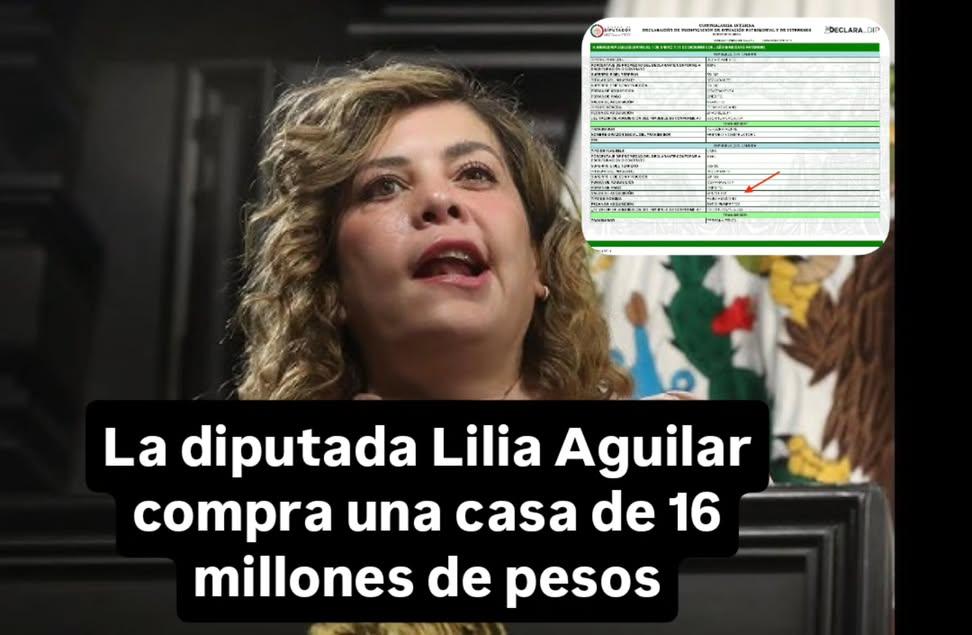 La diputada <a href="/liliaaguilarmx/">Lilia Aguilar Gil</a> compró una casa de 16 millones de pesos y 535 metros cuadrados de terreno. 

Ya le hizo "justicia la transformación" a la diputada del PT que se declaraba "Marxista".

Mi nota en <a href="/emeequis/">Emeequis</a>