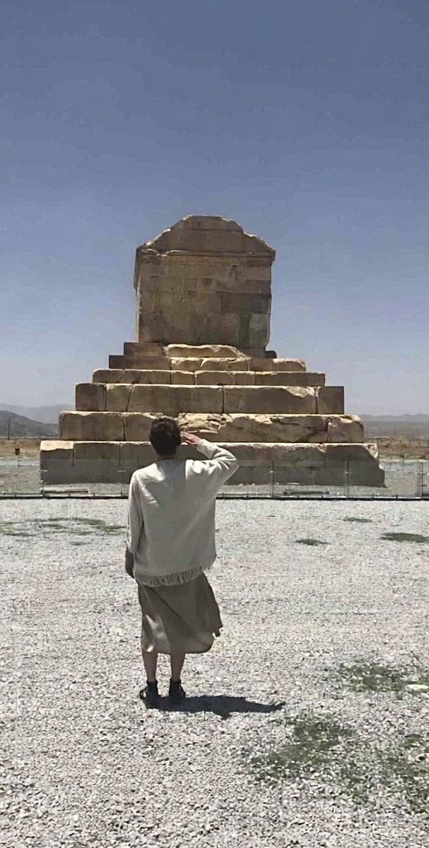 Saluting the King of Kings, the last time I stood on Iran’s holy soil.

By the grace of Ahura Mazda, those displaced will soon come home.