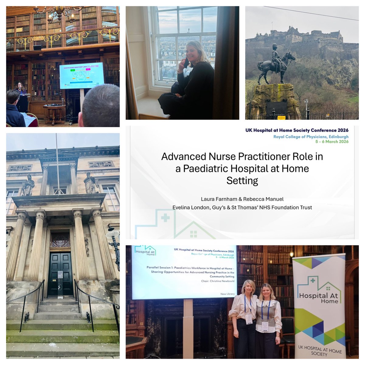 Laurafarnham2's tweet photo. Celebrating 10 years since launching the Children’s Hospital at Home team in Lambeth &amp; Southwark! Proud to see our brilliant team deliver two presentations at #hahconf2026 in Scotland on complexity and advanced practice. Fantastic to represent  @EvelinaLondon. https://t.co/DYLnTQ5paC