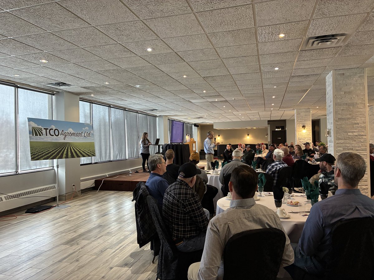 tco_agromart's tweet photo. 2026 Spring Grower Meeting
Steve Kell updates on the Grain Market! https://t.co/VsosGPPwJf