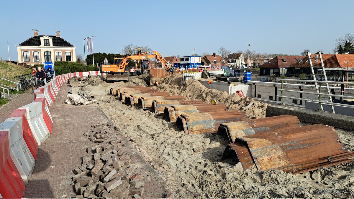 volgende week kunnen we er weer overheen.......of niet #zoutkamp