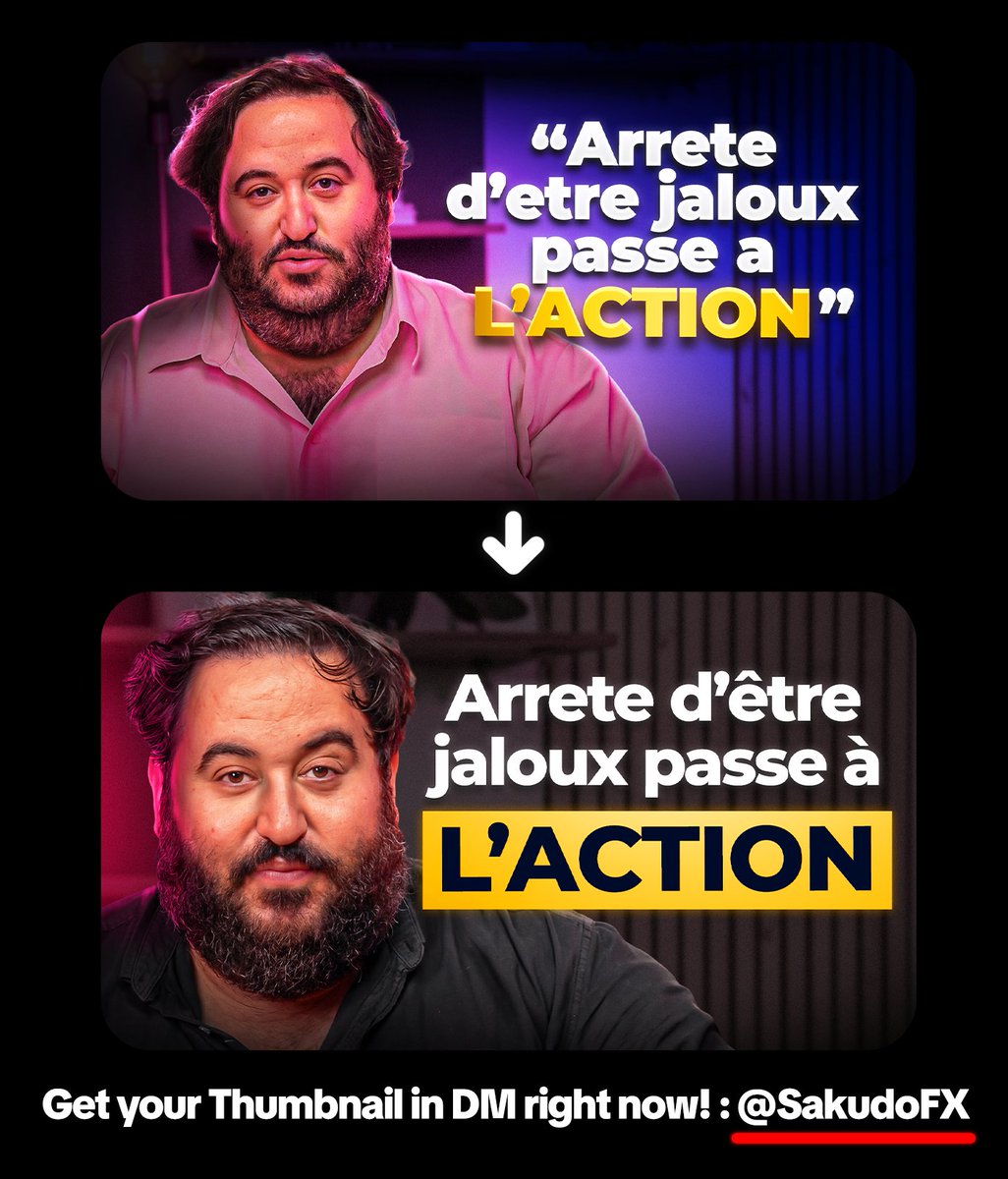 Sakudo | Thumbnail Designer tweet media