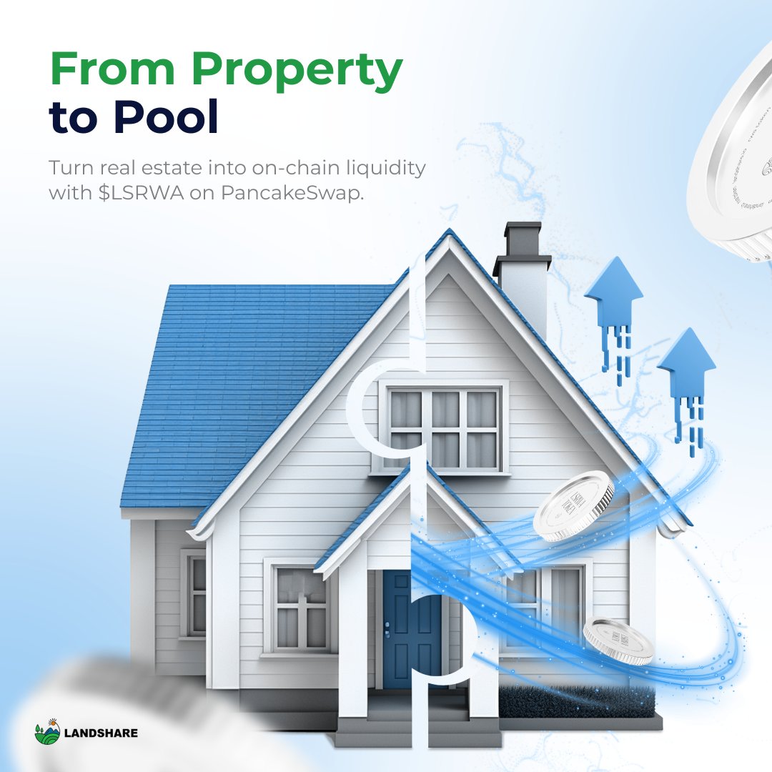 Real estate that trades like any other DeFi token is a bigger deal than it sounds.

DEX‑native #RWA means:
- No gated broker front‑end
- Permissionless secondary markets
- LP yield + real‑world cash flows
- Composability with money markets, leverage, hedging

Instead of waiting