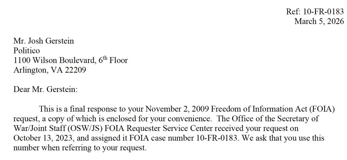 Josh Gerstein tweet media