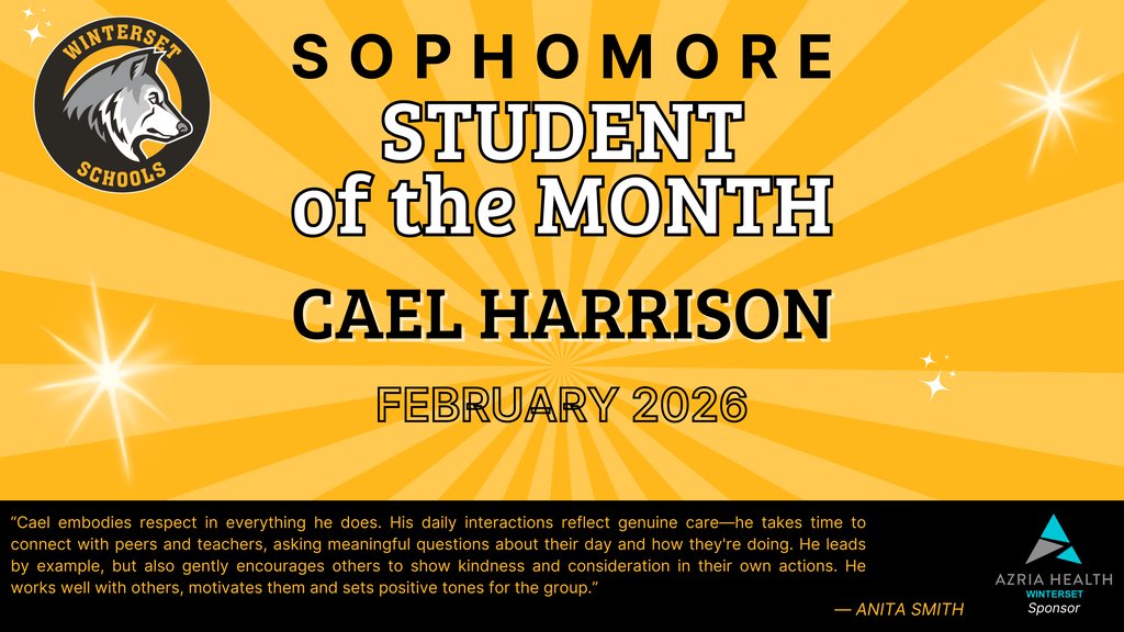 Winterset High School tweet media