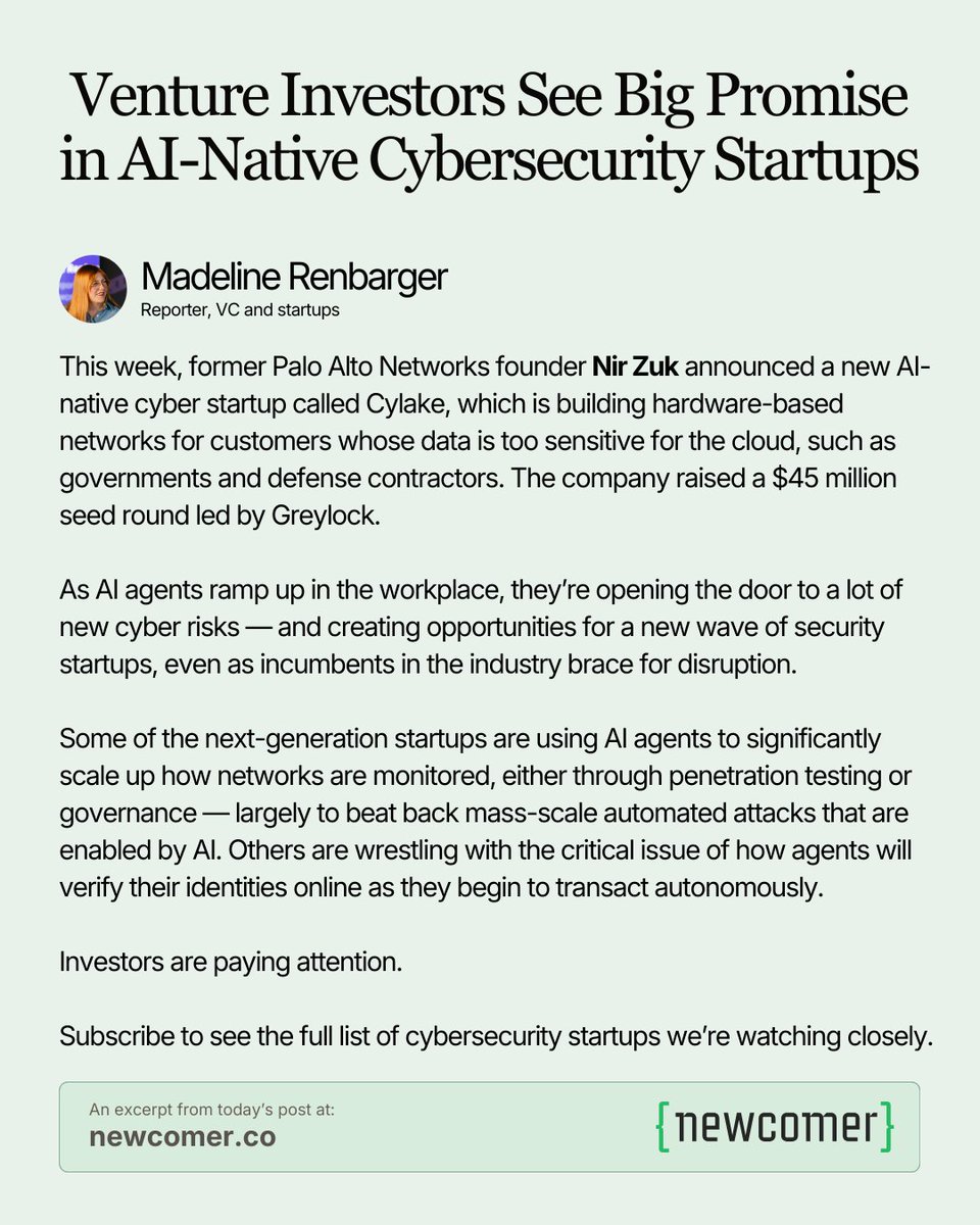 Newcomer tweet media